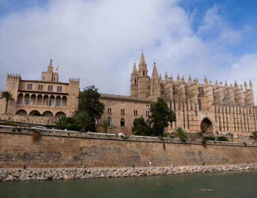la cathédrale de Palma et le Palais royal de l'Almudaina