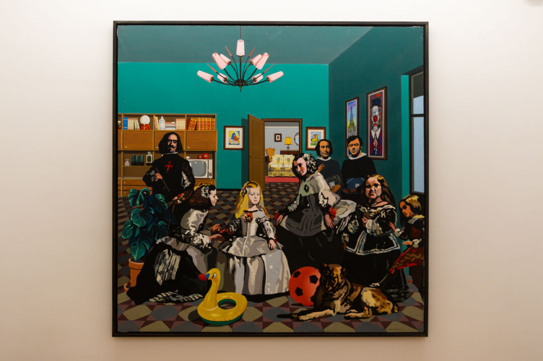 Tableau à la Fondation Juan March.