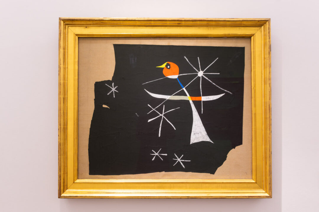 tableau de Miro à la Fondation Juan March.