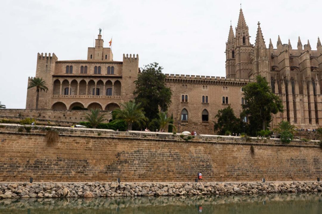 le Palais royal de l'Almudaina à Palma de Majorque