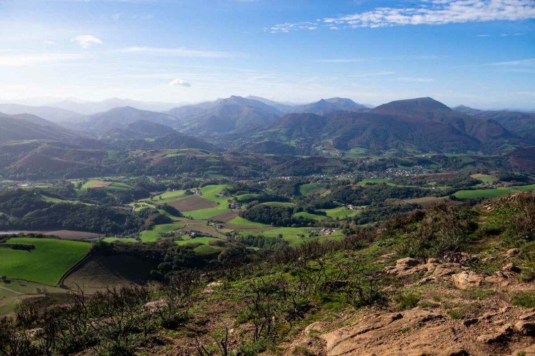 Randonnée au Mont Ursuya au Pays Basque