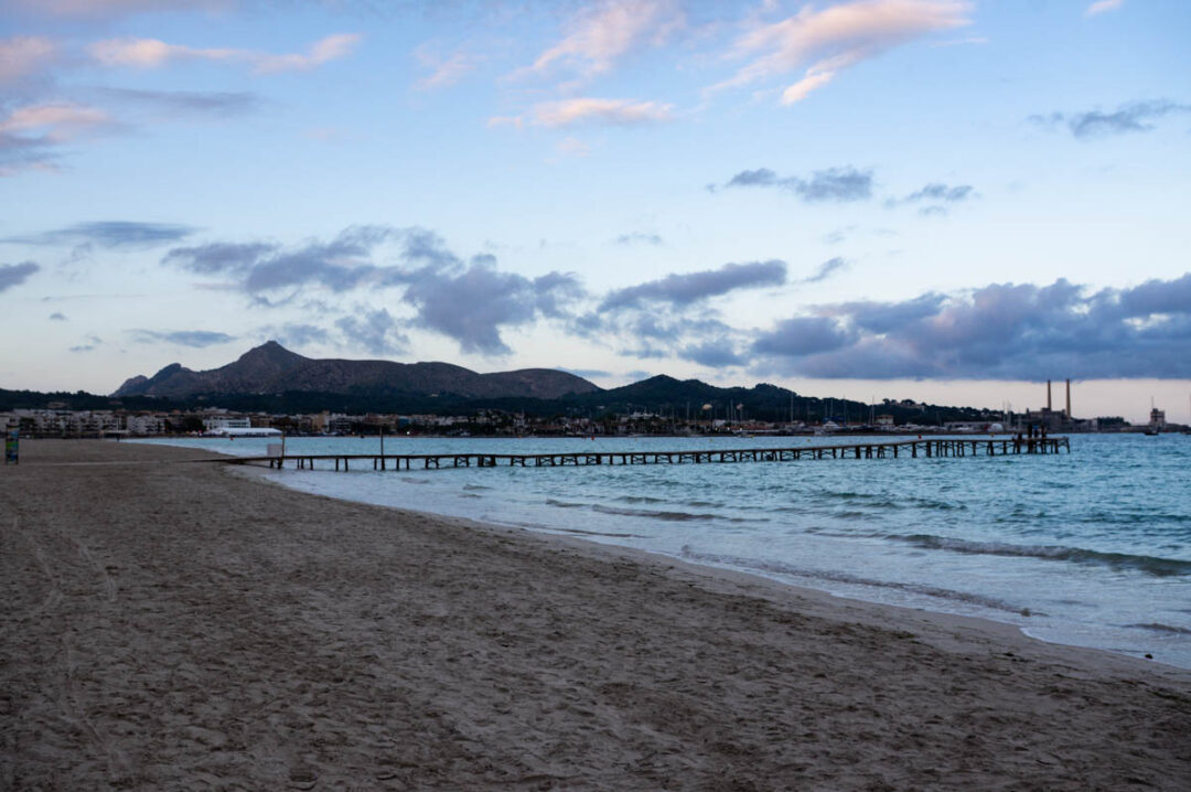 la plage de Port d'Alcudia