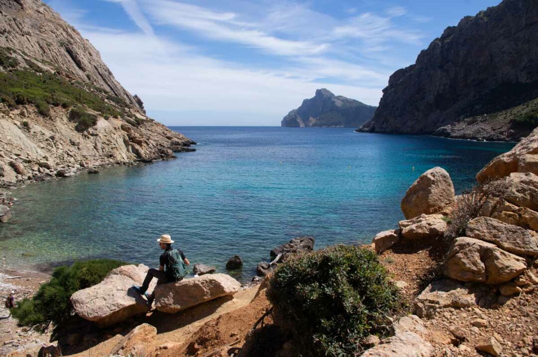 Cala Boquer près de Port de Pollenca et Cap de Formentor