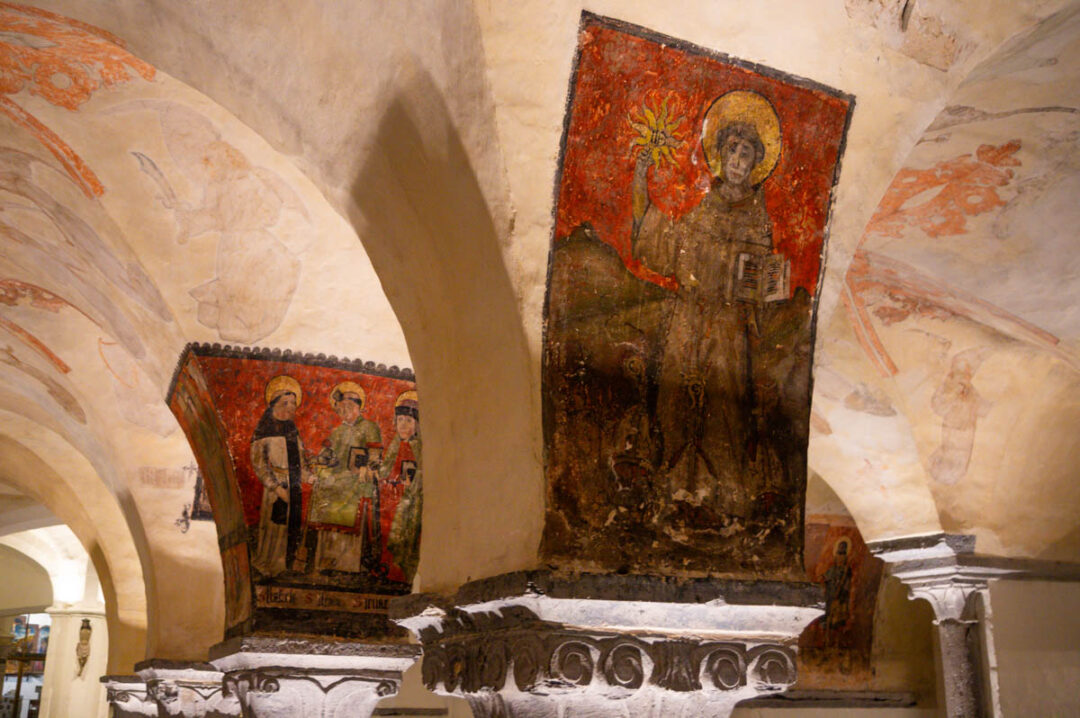 crypte de la cathédrale de Saint Bavon