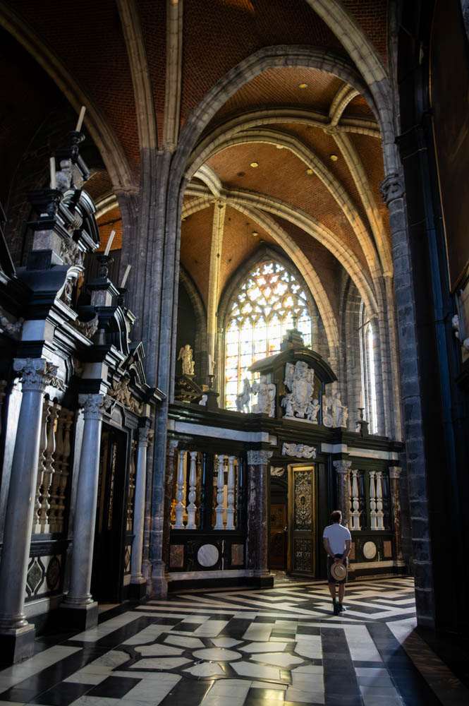 déambulatoire de la cathédrale Saint Bavon de Gant