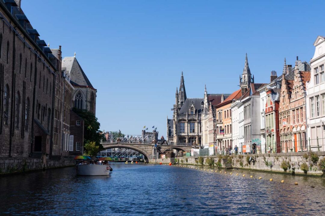 balade en barque à Gand