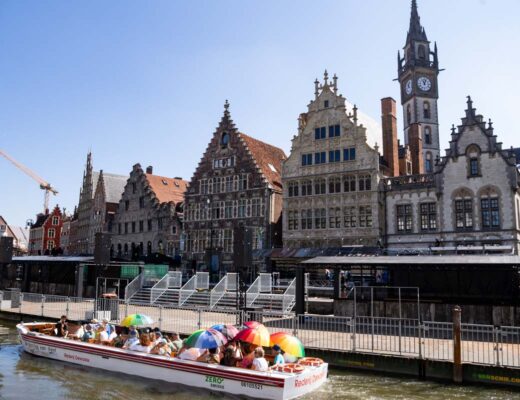 les balades en barques à Gand