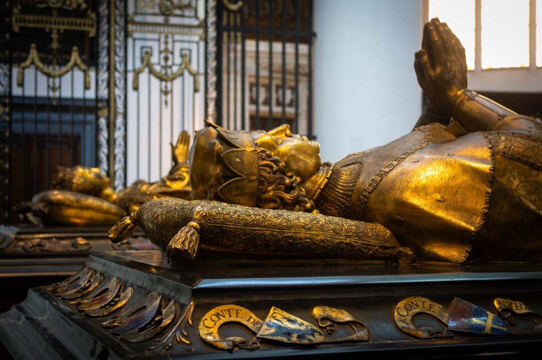 tombeau de Charles le Téméraire et Marie de Bourgogne à Notre Dame de Bruges