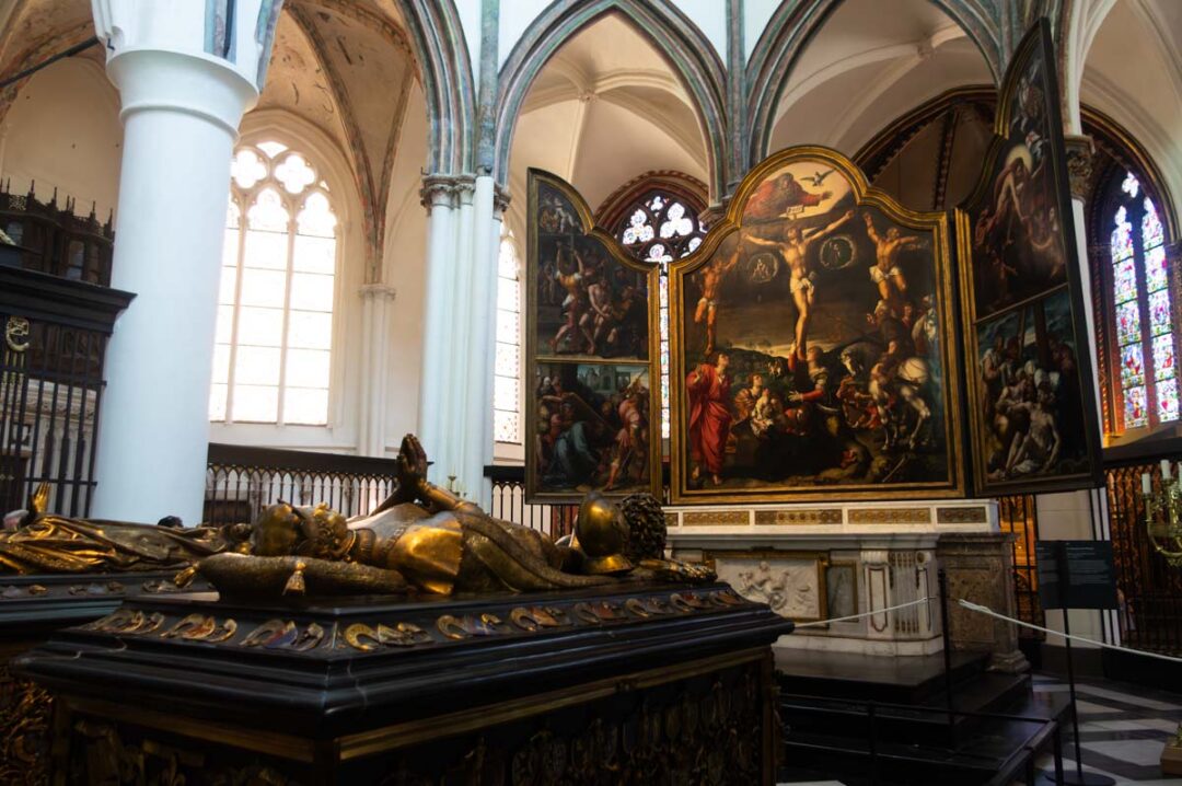 choeur de l'église Notre Dame de Bruges