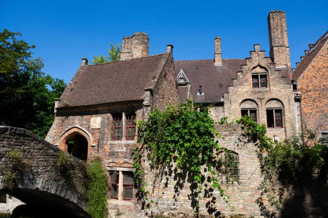 maisons médiévales dans le centre historique de Bruges
