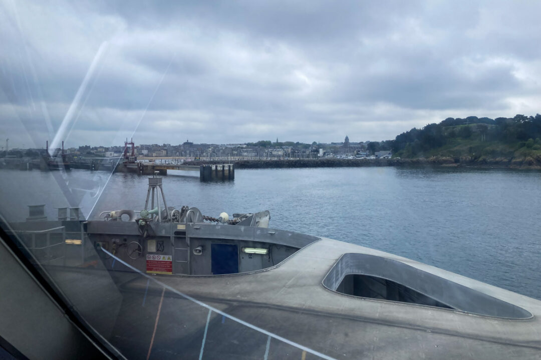 traversée en Ferry entre Saint Malo et Jersey
