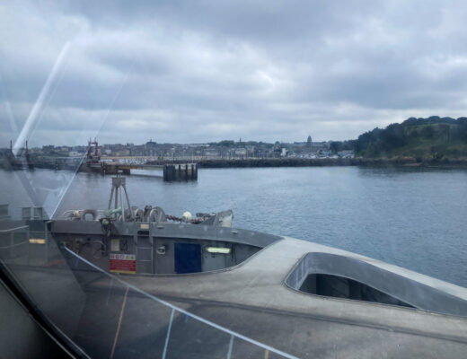 traversée en Ferry entre Saint Malo et Jersey