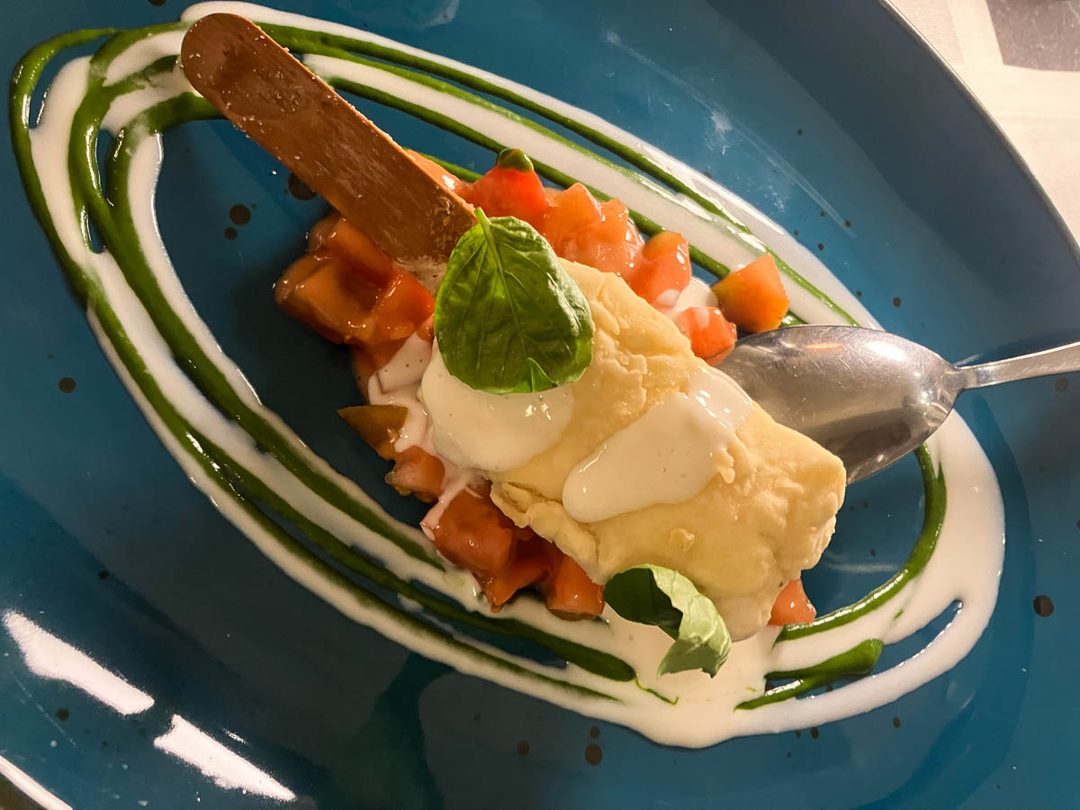 plat au restaurant Bettola del Gusto