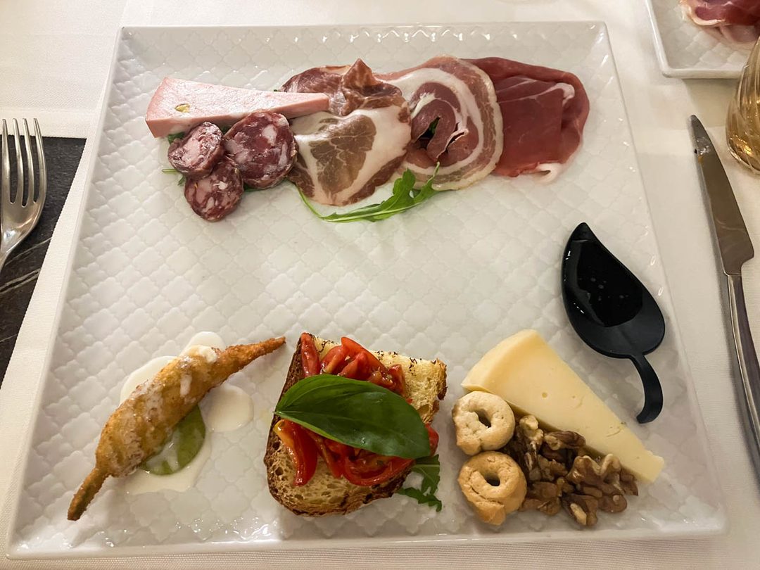 Antipasti au Restaurant Bettola del Gusto