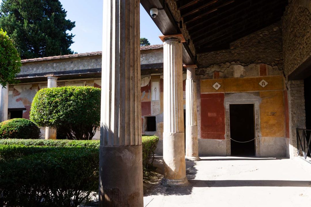 la maison de Vénus à la Coquille à Pompei