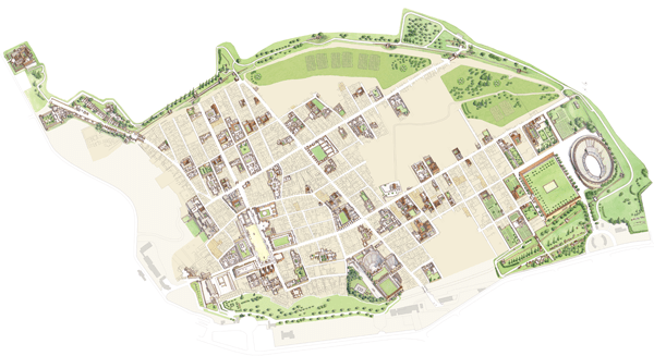 plan de pompei